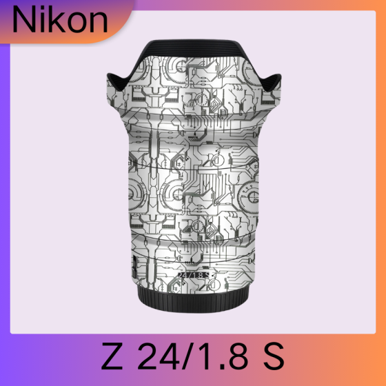 Lentes Nikon Z24F1.8 S  - Pele câmera, adesivo câmera - com alta resistência a arranhões, à prova d'água e com design elegante.